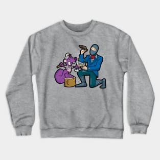 Classy Ninja Crewneck Sweatshirt